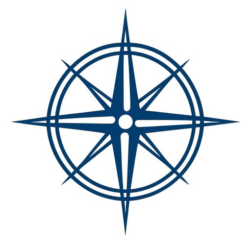 Compass-rose icon — Alaskan Wilderness