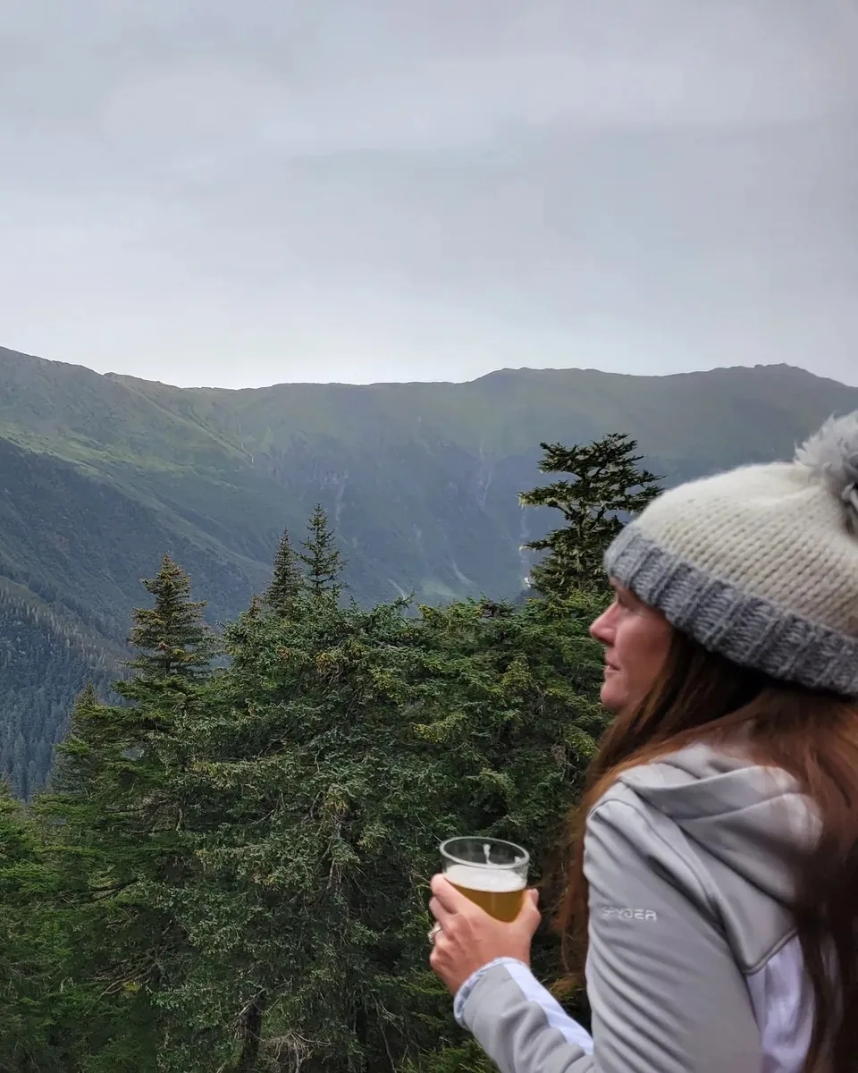 Thriller author Jena Worth in Juneau, Alaska