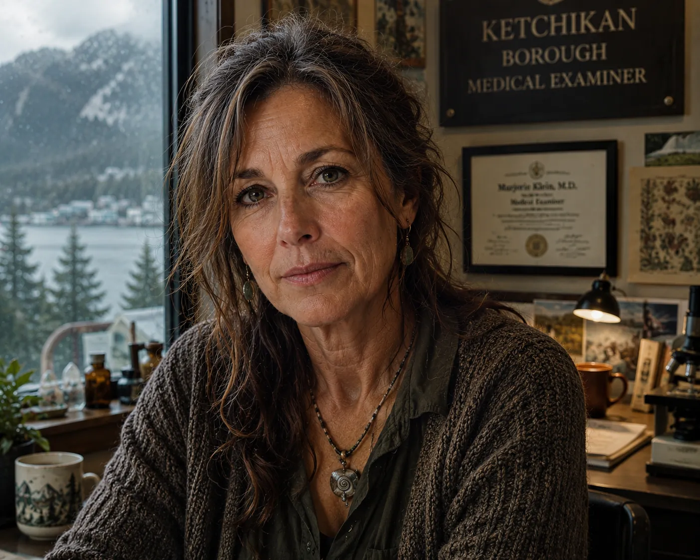 Marjorie Klein, Ketchikan medical examiner in Inside Passage